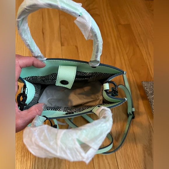 NWT- Rebecca Minkoff Purse with Top Handle and detachable crossbody strap - Picture 5 of 5